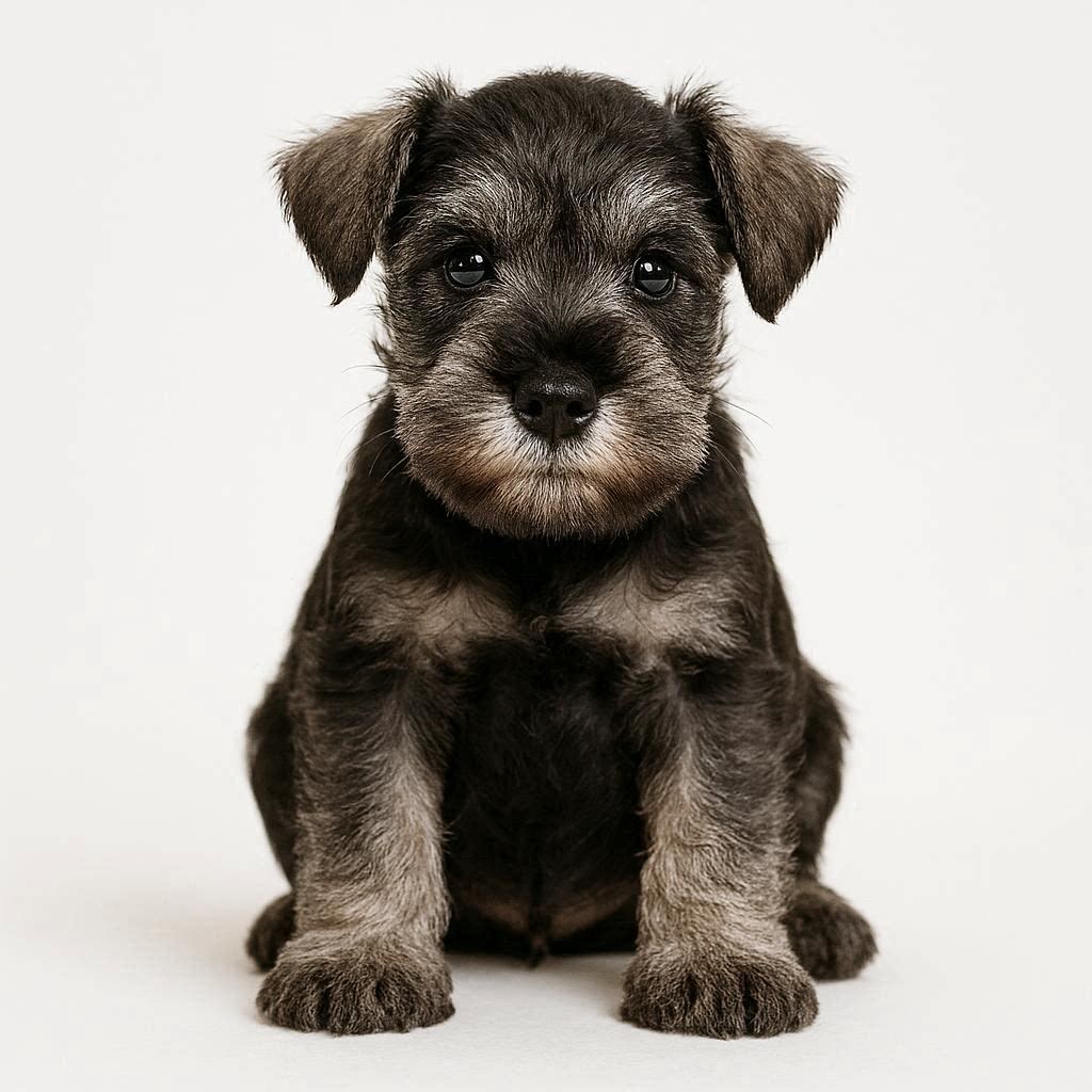 Miniature Schnauzer puppy